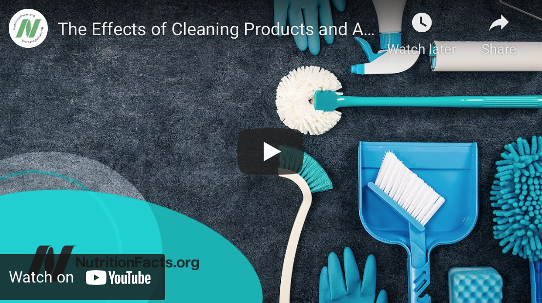 The Effects of Cleaning Products and Air Fresheners on Lung Function